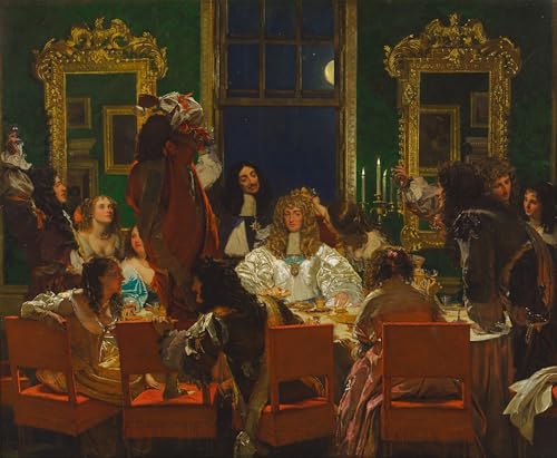 La vie de Buckingham poster graffiti 60x90cm affiche d'art Augustus Leopold Egg SERENDIPITP