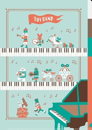 3ポケットファイル A4 トイバンド / 吉澤