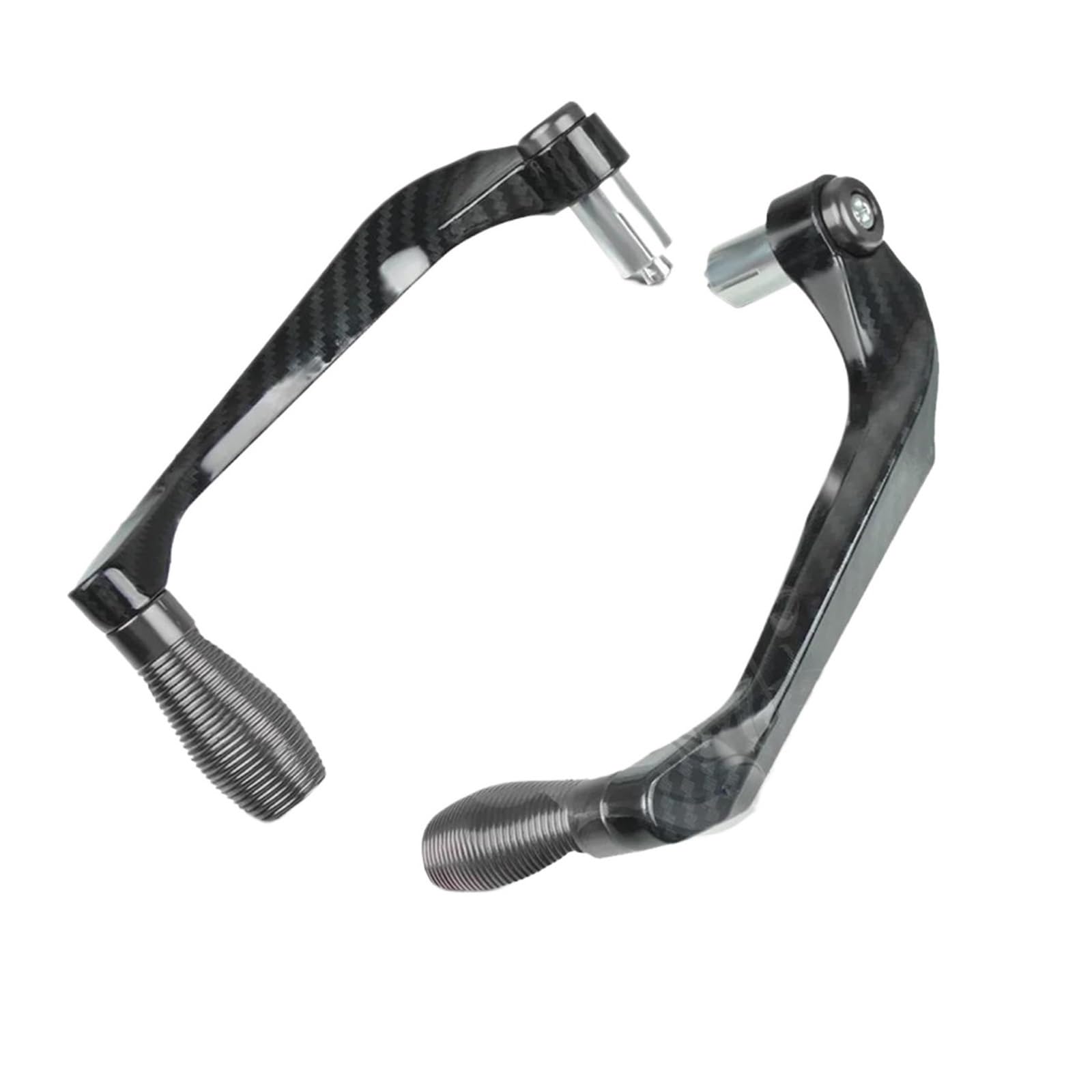 REOKIP for Ninja 250R 300 400 650R 1000 ZX10R ER6N Z750 Z800 Z900 Motorcycle Handlebar Brake Clutch Lever Guard Protector (Gray)