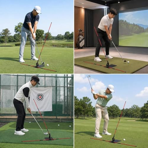 Bâtons d'alignement de golf : corrigez votre posture facilement - 7