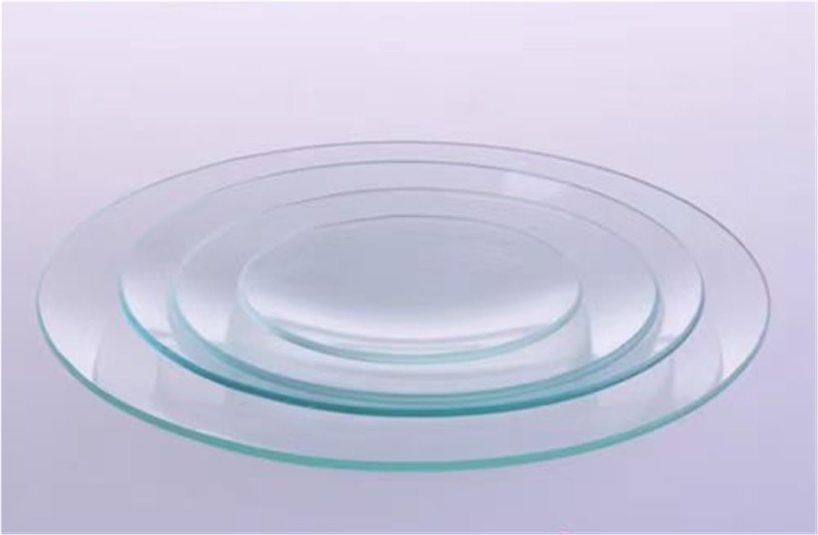 10 unidades de plato de cristal para reloj, superficie plana, 45/60/80/90/100/120/150/180/200 mm, disco de laboratorio para laboratorio (120 mm)