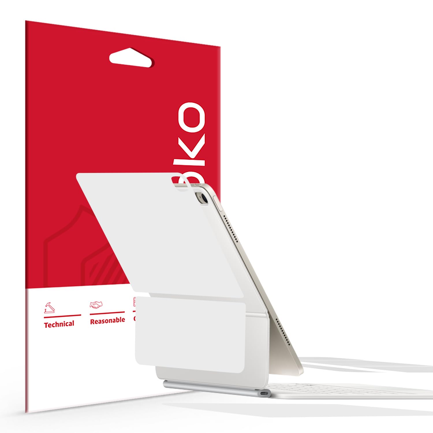 Amazon.com: skoko 3-in-1 Full Set Matte White Skin & Transparent