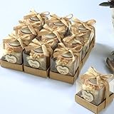 10 Pack Tealight Candle Holders Wedding Favors for Guests - Bridal Shower, Wedding Party Favors for Guest, Thank You Gifts - Decorative for Table Centerpiece