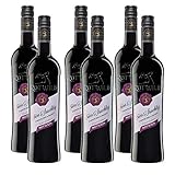 6 Flaschen Rotwild Dornfelder/Regent süß und fruchtig (6 x 0,75 l)