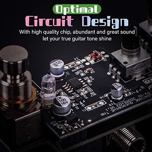 Overdrive Pedal, Horse Electric Guitar Effects Pedals Mini Single Type Dc 9V True Bypass (Dark Green) #TOP4