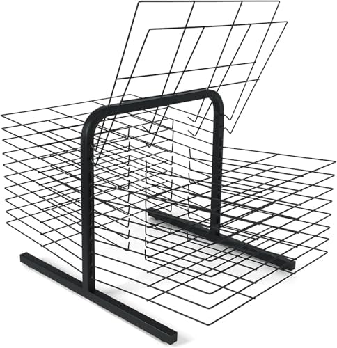 Art Drying Rack for A3 Artwork - Portable Tabletop Drying Rack with Large Capacity, Ideal for Classroom, Home School, Or Preschool Organization image 4