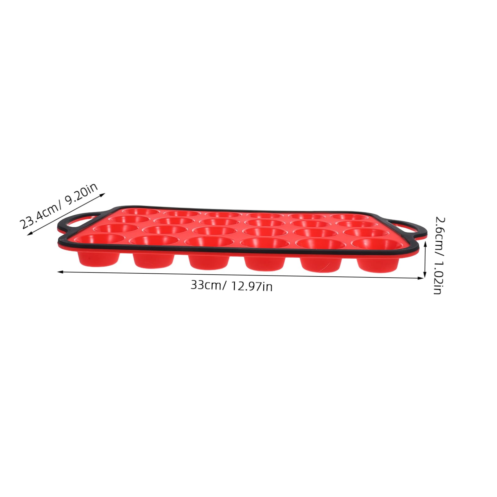 VALICLUD Moule à Muffins Silicone Antiadhésif Compartiments Pour Gâteaux Et Pancakes Réutilisable Et Lavable Pour Cuisine Familiale