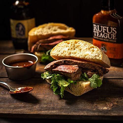 Rufus Teague - Steak Lover's Kit 2 Premium Steak Sauces & 1 Dry Rub #TOP4