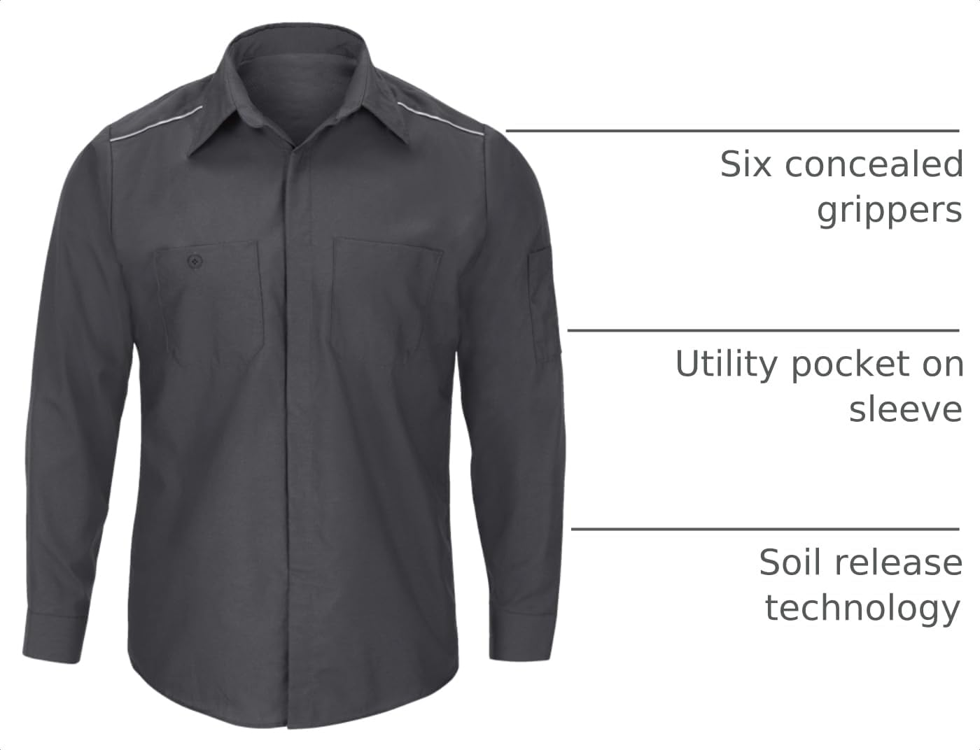 Red Kap Men's Pro Airflow Work Shirt