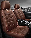 [5 Sitze UNIVERSAL]: Diese Sitzbezüge ist für die meisten Fünfsitzer.Es ist kompatibel mit Airbags und hat eine halbgeschlossene Struktur.Es schützt den gesamten Sitz, verhindert das Abrutschen und Taschen für Rücken und Base zusätzlich Innenraum.Reserveairbag Auslass nicht die Entlastung von Airbags beeinflussen ..