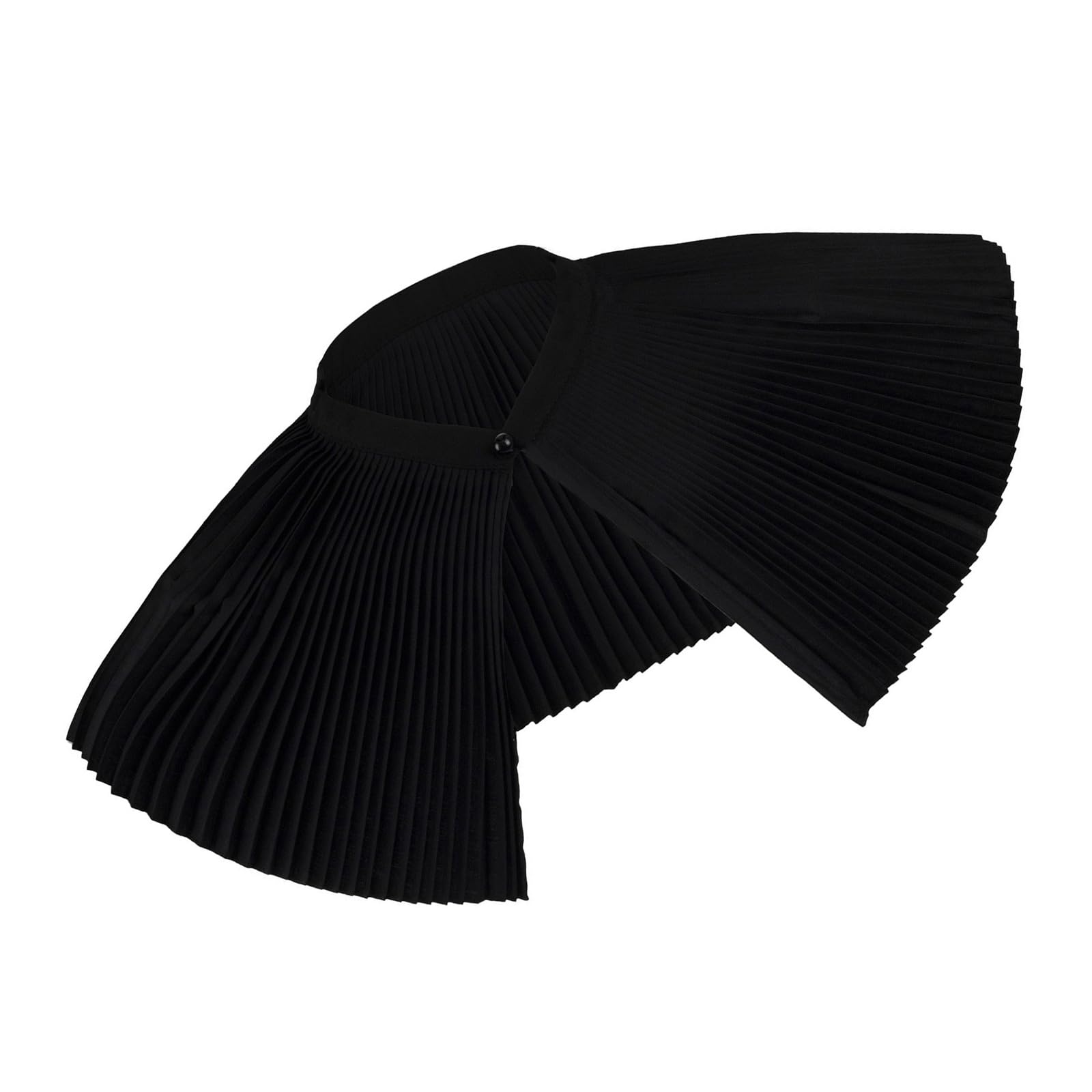 ordinarYone Ruffled Detachable Collar Set Soft Polyester Fabric Perfect for Elevating Your Styles in Various Social Event and Daily