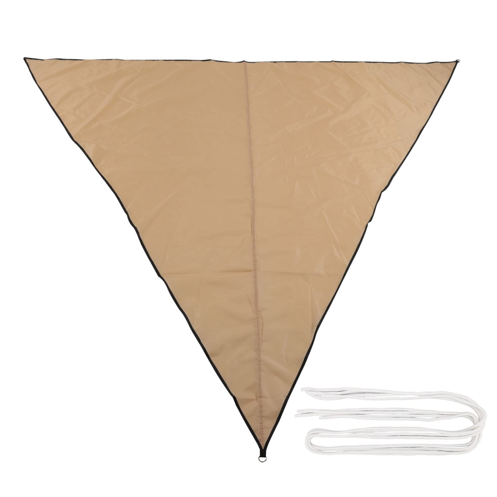 Vela de sombra para piscina triangular y toldo Oxford portátil resistente para terraza exterior
