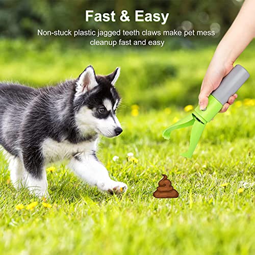 Dog Pooper Scooper, Sanitary Pet Waste Pick Up, Portable Pooper Scooper For Small Size Dogs, Portable Sanitary Dog Waste Pick Up, Durable Dog Leash Clip And Pooper Scooper Bags Included. #TOP6