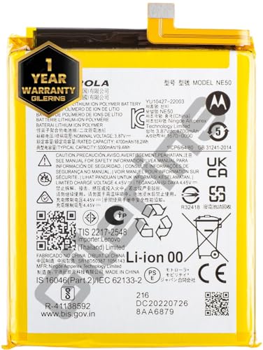 Image of Original NE50 Battery for Motorola G72 / G82 / G62 / G52 Battery with 1 Year Warranty**** (D128)