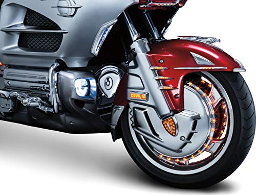 Kuryakyn 3909 Motorcycle Accent Accessory: Timing Chain Cover Set For 2001-17 Honda Gold Wing Gl1800, F6B, And Valkyrie Motorcycles, Chrome #TOP4