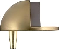 Vista 3 de Design House Design House, 181875 - Protectores de pared para puerta con tapón de goma, latón satinado, 5 unidades, diseño de casa