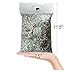 Jumbo Mylar Rainbow Foil Confetti - Glittering Metallic Confetti for New Year's, Surprises, Birthdays, Photoshoots, Engagements, and Weddings (300 Grams) by JPACO