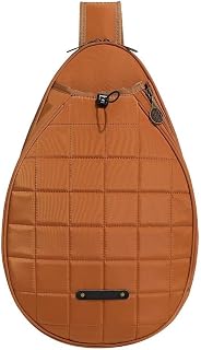 UTTASU Bolsa de almacenamiento de tenis para raquetas, cómoda estilo cruzado para un fácil transporte