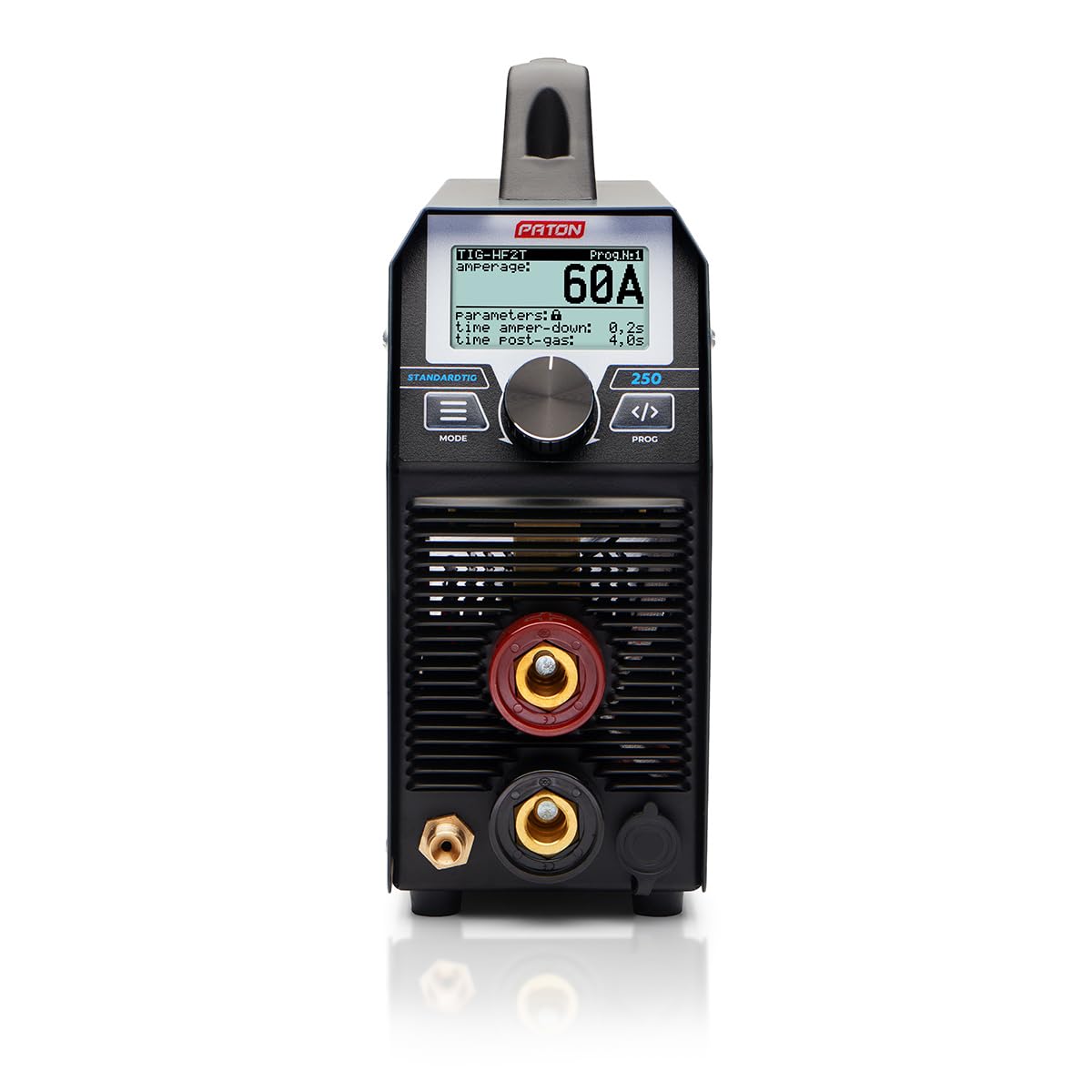 PATON StandardTIG-250 (WAM) 250A profesjonalna spawarka TIG 230V – zestaw TIG DC do stali i aluminium, cyfrowa spawarka inwertorowa, idealna do TIG z gazem