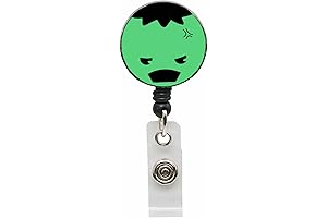 Superhero Nurse Badge Reel ID Holder