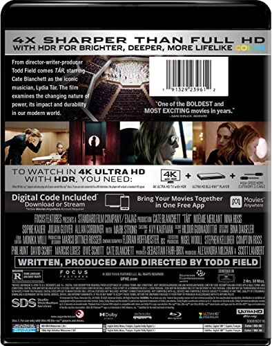 Image of Tar [4K UHD + Blu-ray + Digital]