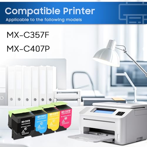 Cartouche toner MX-C35T haute capacité, impression nette Sharp - 2