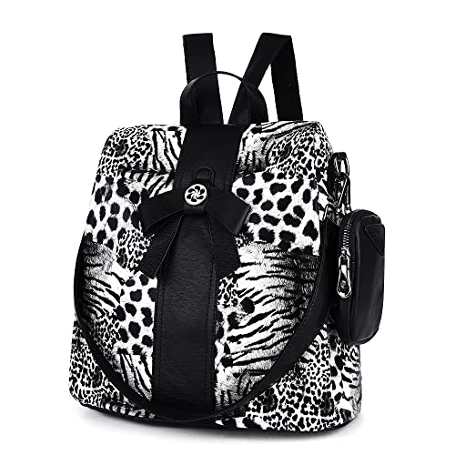 Image of ZOCAI Backpack Purse for Women Fashion Backpack Purses PU Leather Daypacks Anti-Theft Shoulder Bag Satchel Purse