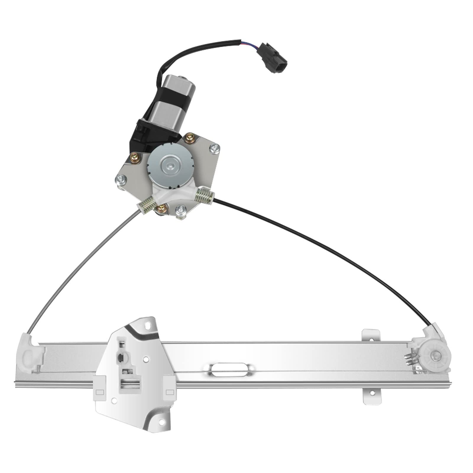 Power Window Regulator Rear Left Driver Side with Motor fits for 2004-2011 for Mitsubishi Endeavor MR565453 741-080