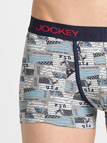 Image of Jockey Men's Cotton Printed Trunks