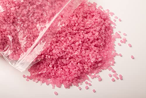 Carmel Candle Making Wax (Pink - Rose Scented - 1 Lb) #TOP5