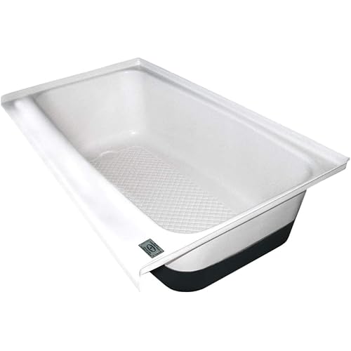 ICON 00482 Bath Tub with Left Hand Drain TU700LH - Polar White