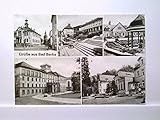 fotos ddr grenze  AK Bad Berka/Weimar, Herz u.Lungen Klinik, Sanatorium, Rathaus, DDR, Echt Foto, Gelaufen.