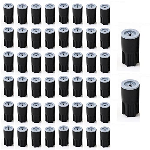 EDOBLUE 50 pcs Waterproof Wire Nuts Waterproof Wire Connectors 22AWG-12AWG Black Landscape Wire Connector Electrical Nuts Caps for Led Landscape Light Irrigation Valves