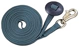 Tough 1 German Cord Cotton Lunge Line with Heavy Snap, Hunter Green