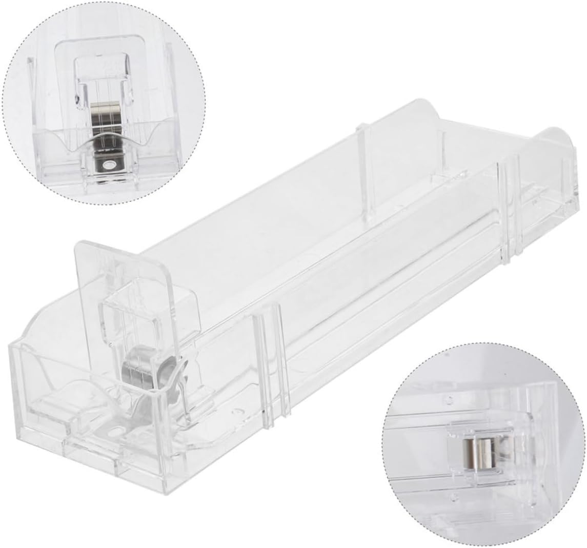 Didiseaon 4pcs Practical Cigarette Display Stand Automatic Cigarette Pusher Rack Space-Saving Organizer for Shop Holders for Smoking