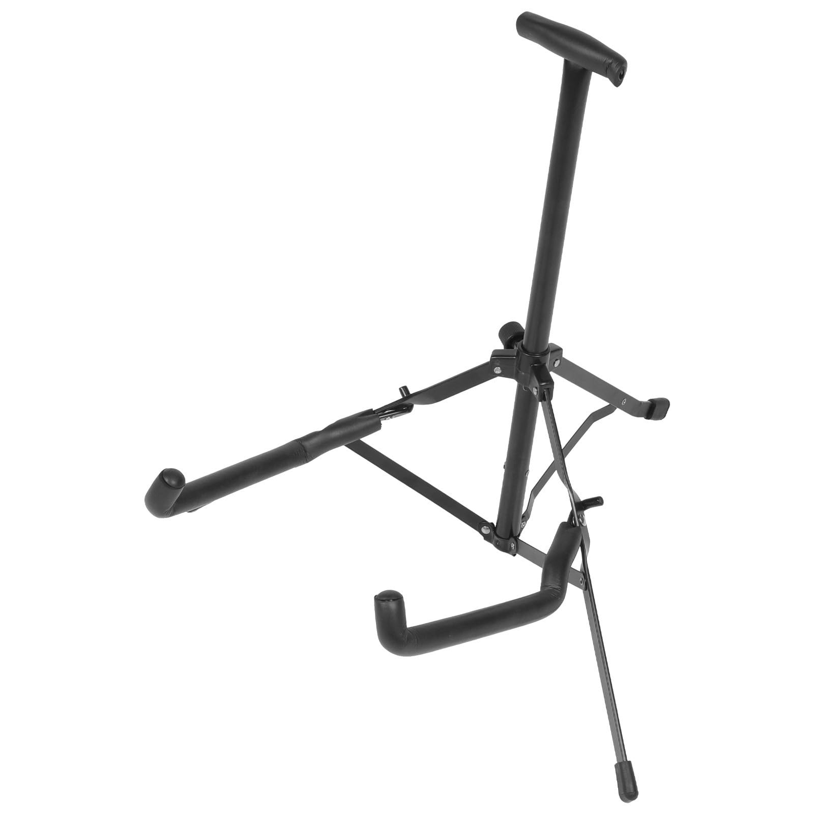 Support pliable pour guitare au salon, stand en fer pour basse électrique