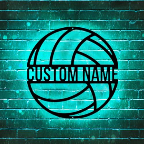 QGTHKLP Custom Volleyball LED Wall Sign