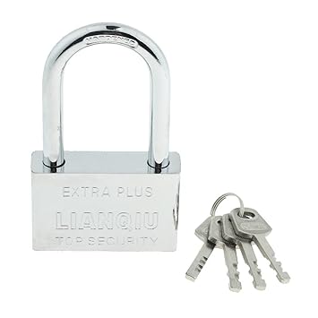 CLUB BOLLYWOOD Metal Safety Security Lockout Padlock Lock Keyed Long Short Shackle 70x115mm | Other Locks | Access Control Equipment