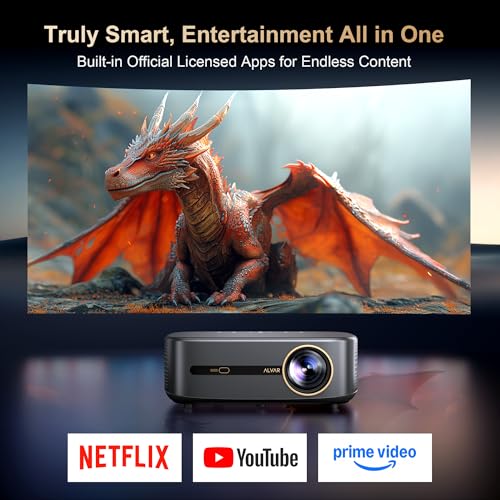 Smart 1080p Movie Projector
