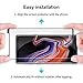QUESPLE for Samsung Galaxy Note 9 Screen Protector [2 Pack], HD Shatterproof Full Coverage Galaxy Note 9 Tempered Glass Screen Protector Film, Anti-Scratch/High Sensitivity/Case Friendly