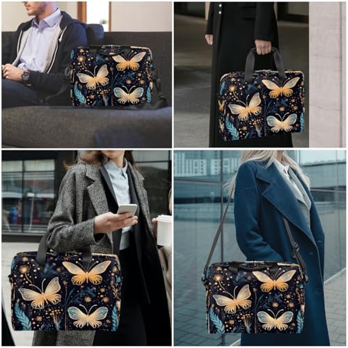 Bolso Maletín Slim Boho Butterfly para Laptop 16 Pulgadas miniatura 7