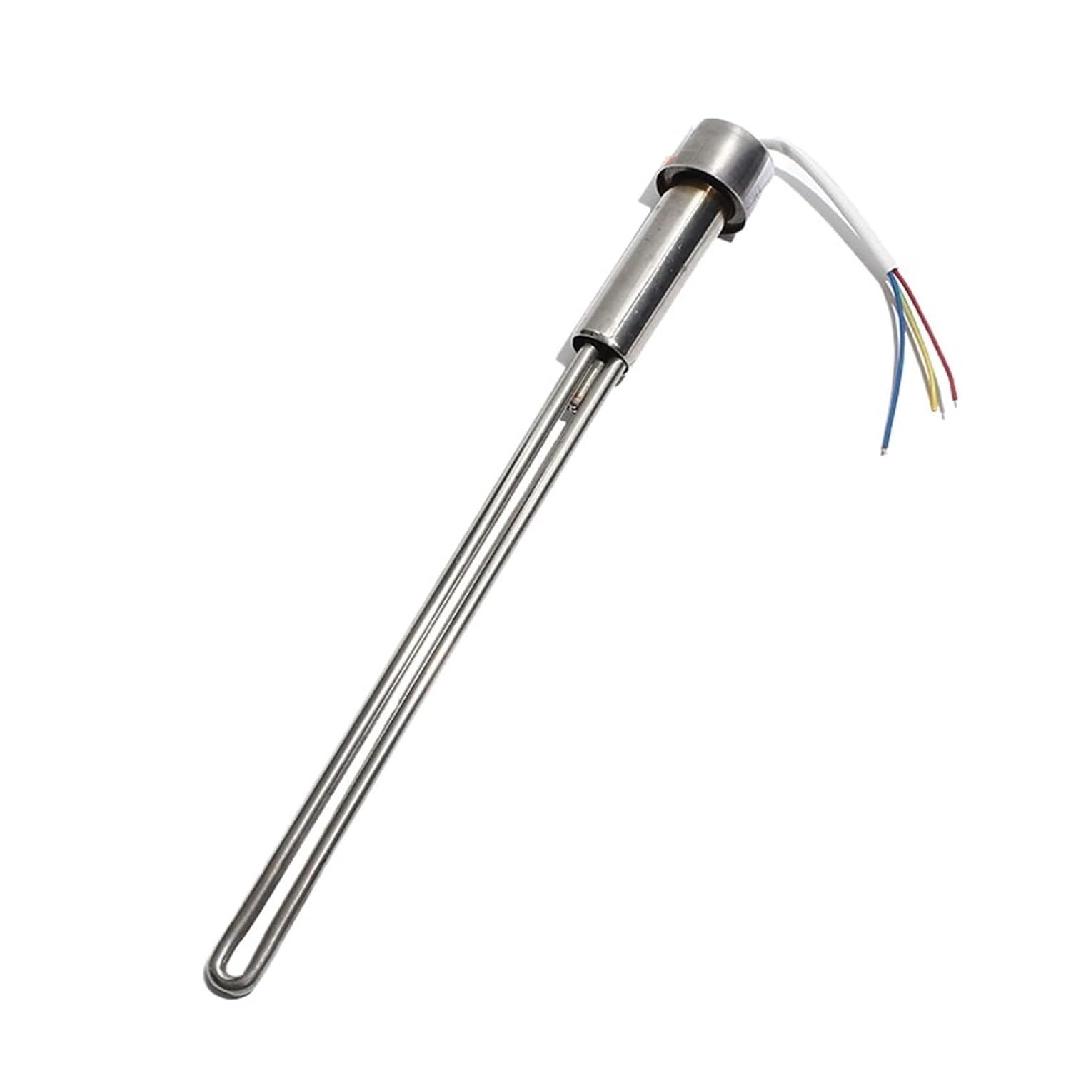 1.5KW Electric Water Heating Element 220V 3/4" 25MM Bushing with Temperature Controller 51CM 3 Wires 1U for Solar Tank