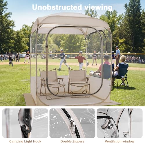 Carpa deportiva All Weather con vista panorámica 360° miniatura 3