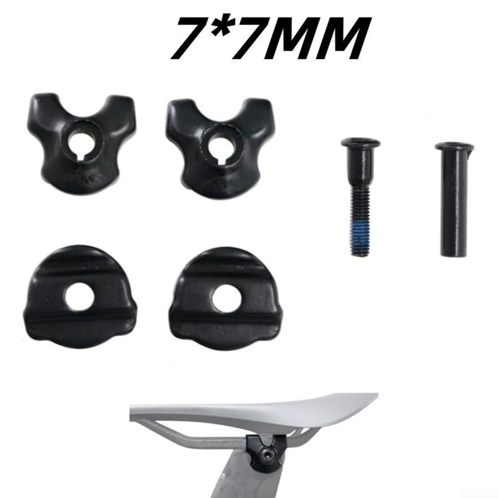 Pince tige selle vélo 7X9MM pour rails selle en carbone 7x9/7x7mm vélo ovale/rond clip