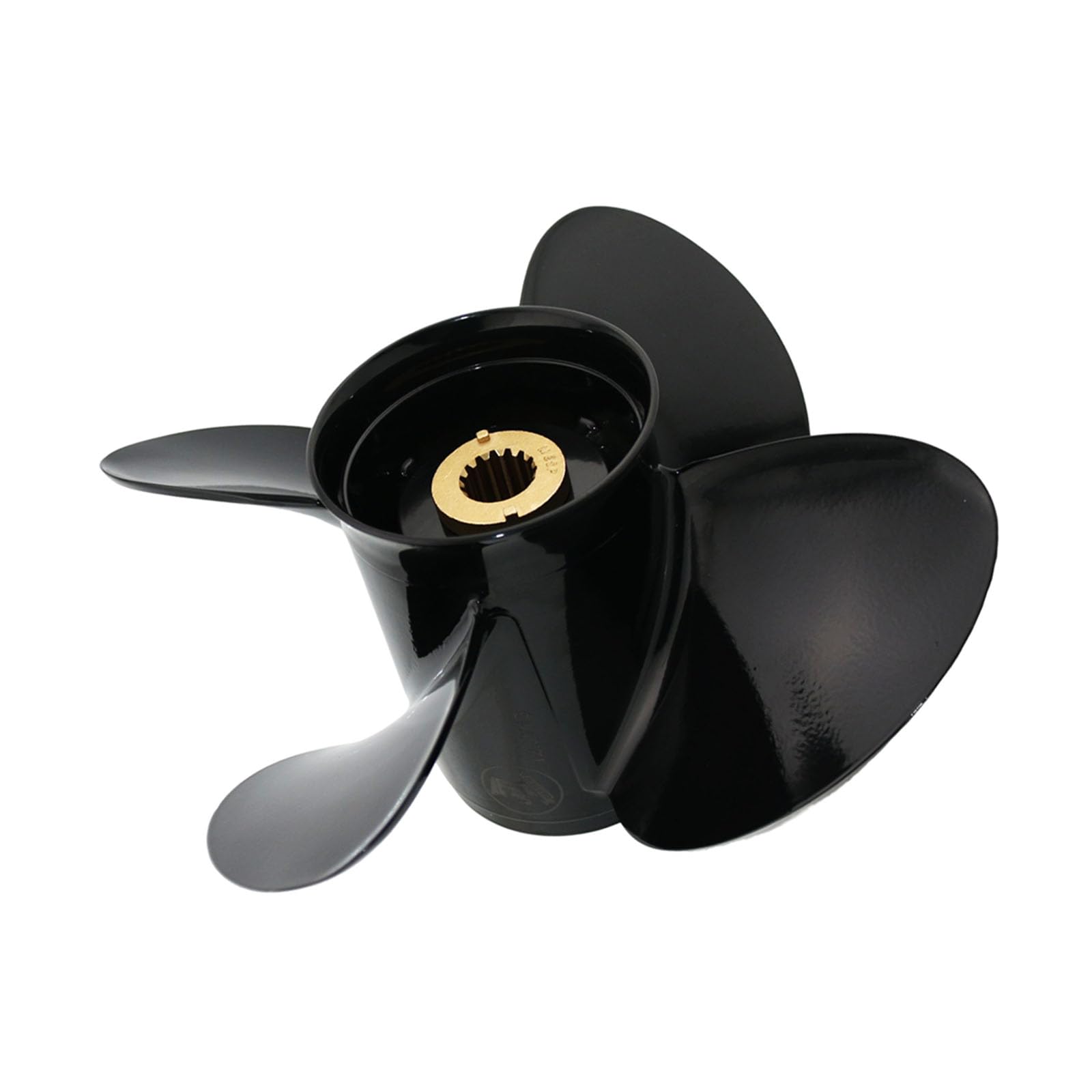Hélice Hors-bord Mercury 15 Cannelures - 4 Pales - Diamètre 13.4 X Pas 15 - Moyeu Interchangeable - Pour Moteurs 70-140 CV - 10