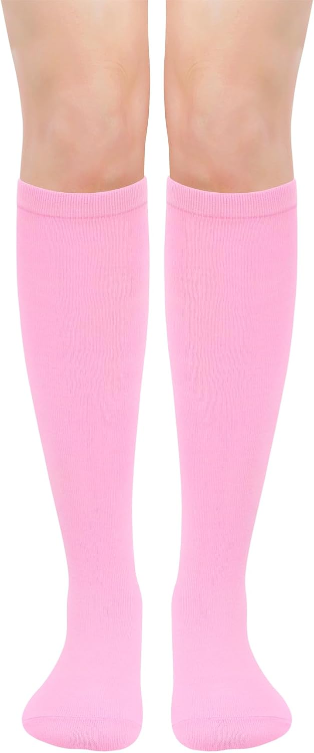 Olreco Womens Knee High Socks for Women Knee Socks for Women Long Sock Woman Striped High Sock Athletic Halloween Accessories image 2
