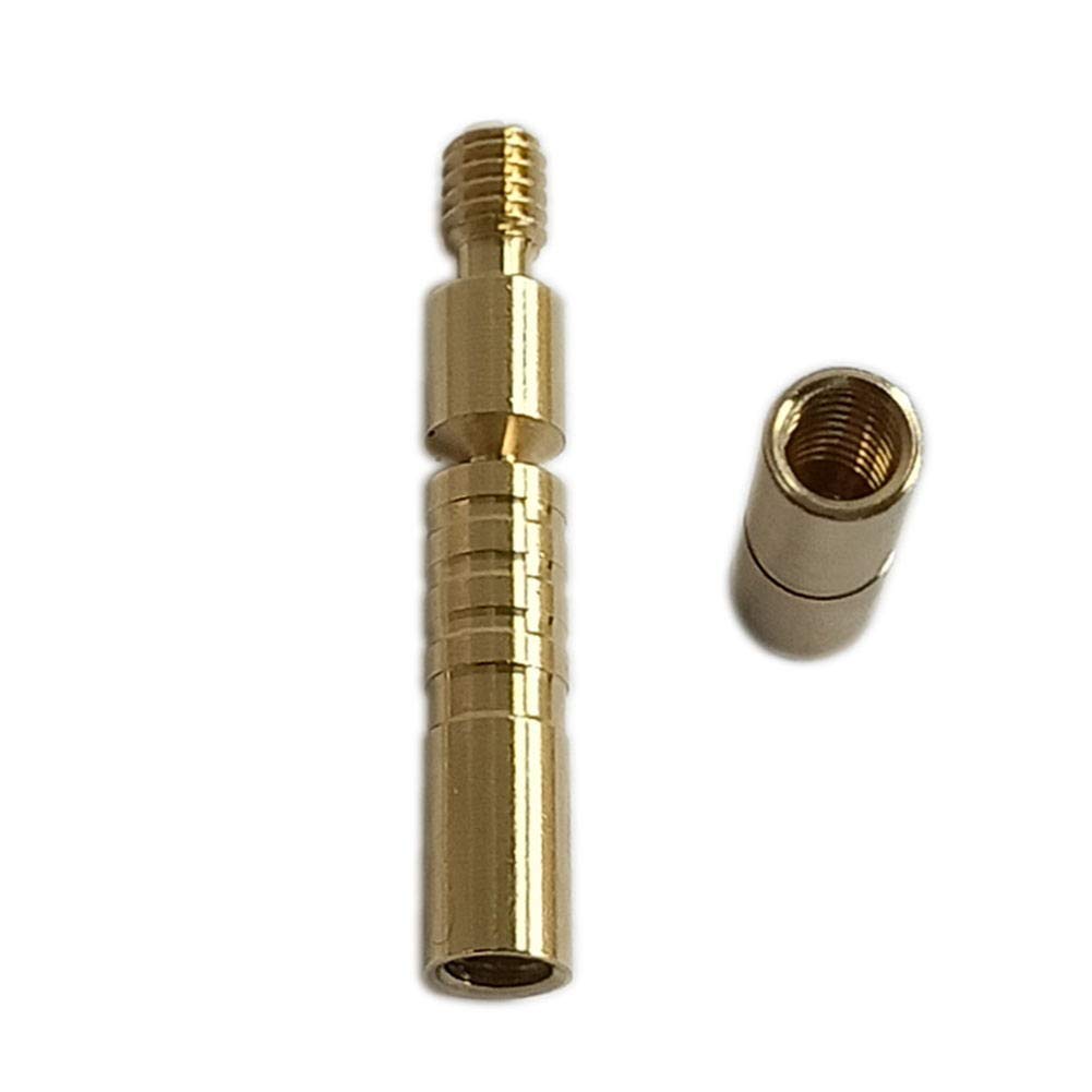 5.0 Brass Arrow Inserts,Weight 75 Grain 50 Grain add 25 Grain Brass Weight 12 Set-Pack