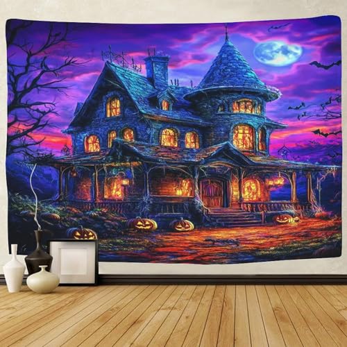 Tenture murale Halloween pour décorer une chambre de salon