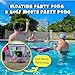 SCORE NN' Hole All-in-1 Cornhole Style Game Set | Skipping Stones Swimming Pool Cornhole Game | Cornhole Meets Golf | TOSS & ROLL Cornhole Set | Floating GAINT Pong and Golf Meets GAINT Pong |