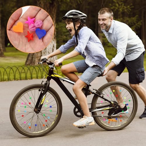 image for MVVM Bike Spoke Decorations for Kids,432pcs Bike Wheel Spoke Accessori